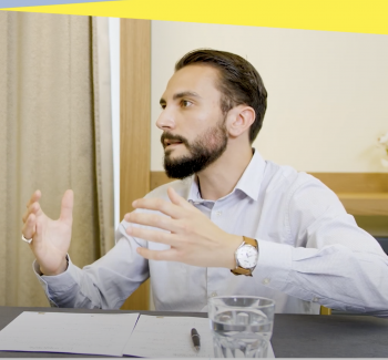 Benoît Sitzia, directeur général d'Ars Nova, lors de la table ronde de l'ECA